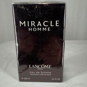 Lancome Miracle Homme Eau de Toilette - Black